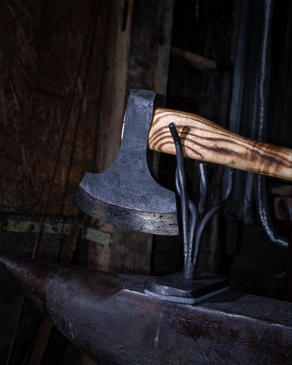 Handgeschmiedete Axt
